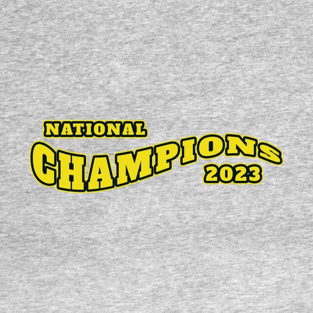 National Champs 2023 | Michigan by elmejikono